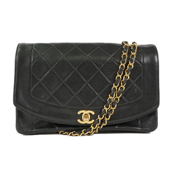 CHANEL Handbags - NOT FOR SALE Chanel Rare Diana Flap Bag Black
